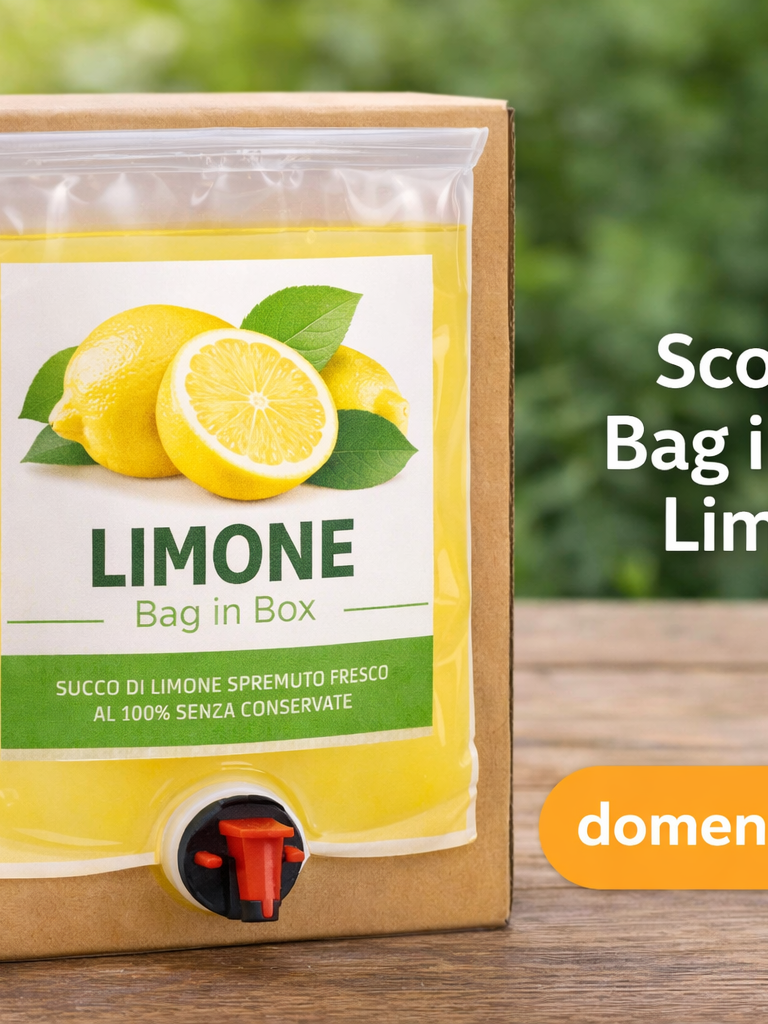 Succo di limone in Bag in Box